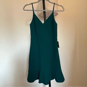 Express Emerald Green Dress